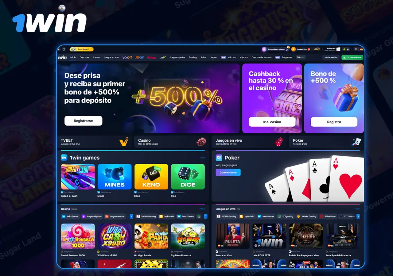 Disfruta de 1Win en Argentina: apuestas, casino y lucrativos bonos